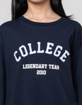 Nevada Legendary Team College Applique Sweater Anak Perempuan
