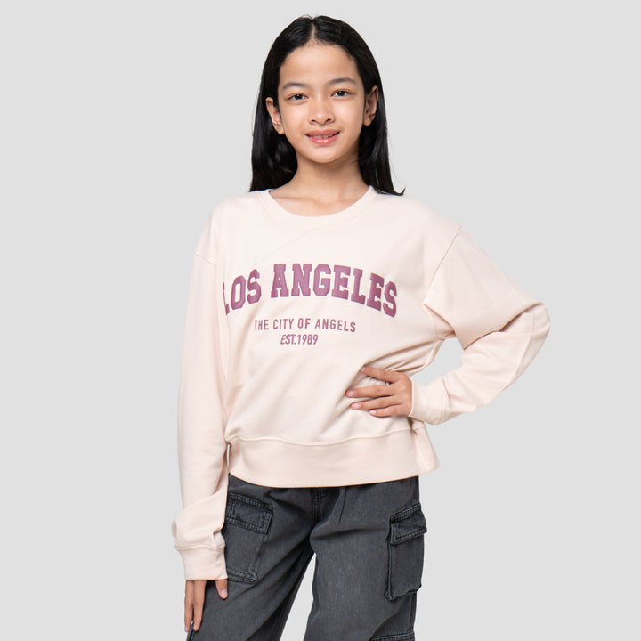 Nevada Basic City Sweater Anak Perempuan