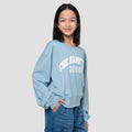 Nevada Basic Sablon City Sweater Anak Perempuan