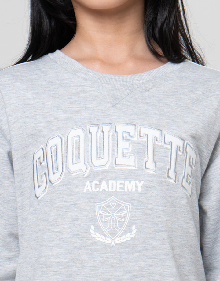 Nevada Stripe Pita Coquette Midi Dress Anak Perempuan