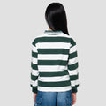 Nevada Stripe Bordir Sweater Anak Perempuan