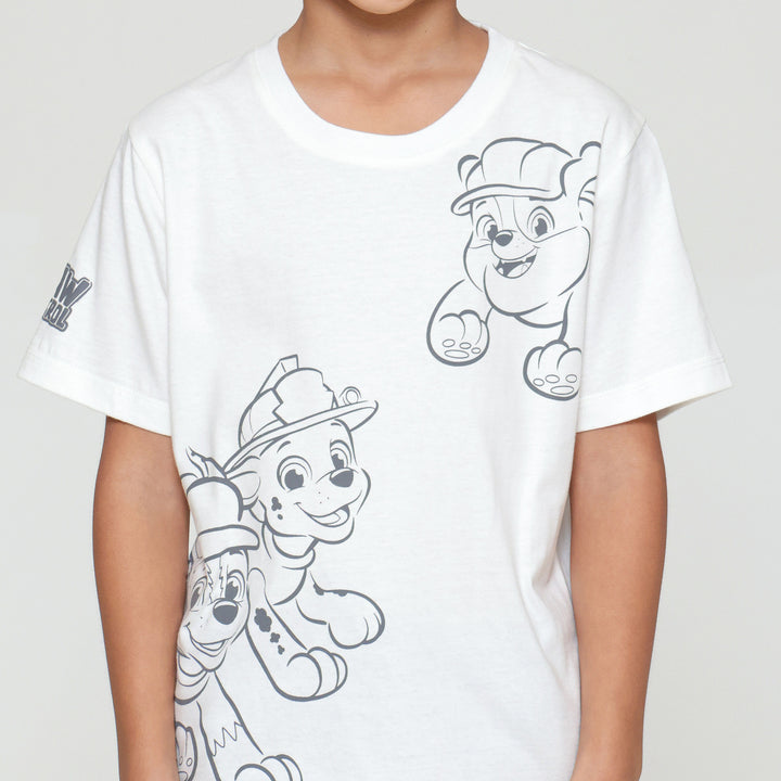 Character Paw Teams Kaos Anak Laki-laki