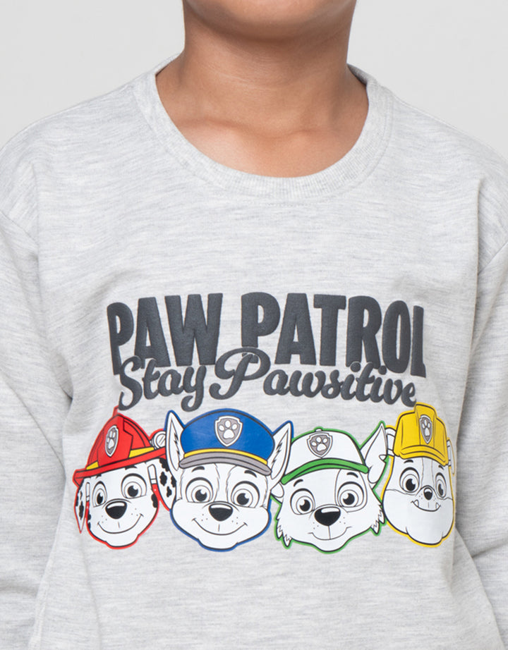 Character Non Hoody Paw Teams Sweater Anak Laki-laki