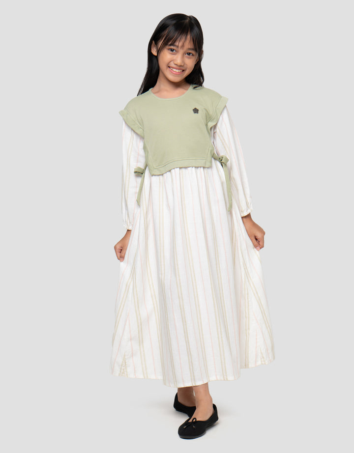 Exit Girls Agnes 2 In 1 Dress Anak Perempuan