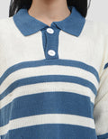 MXM NEVADA BLOUSE KNIT COLLAR WANITA