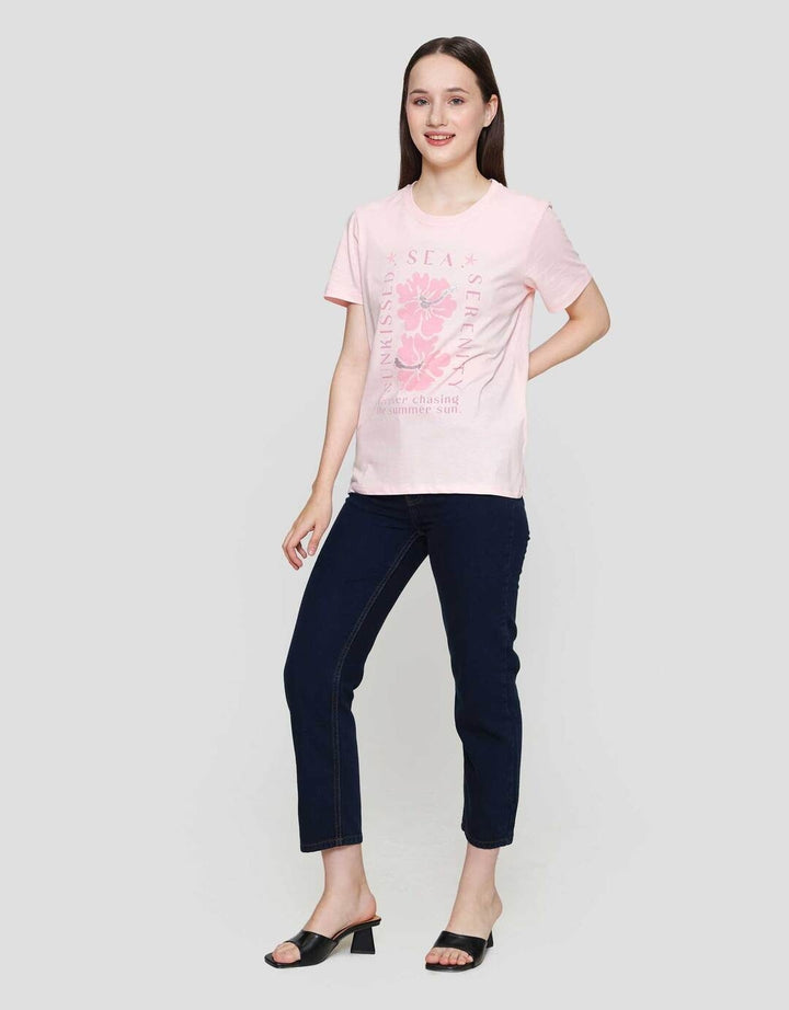 Nevada Comb Summer Surf Sessions Kaos Lengan Pendek Wanita