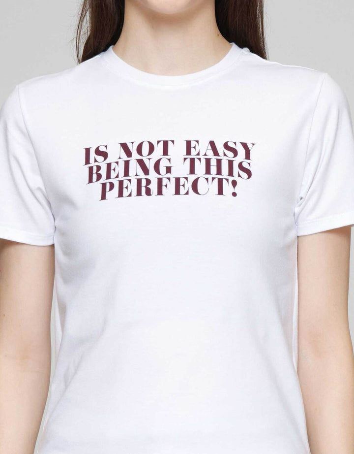 Nevada Just A Girl Kaos Lengan Pendek Wanita