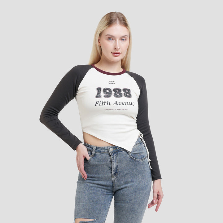 Nevada Spandex New York 1988 Kaos Wanita