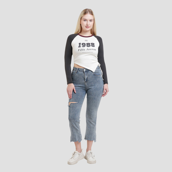 Nevada Spandex New York 1988 Kaos Wanita