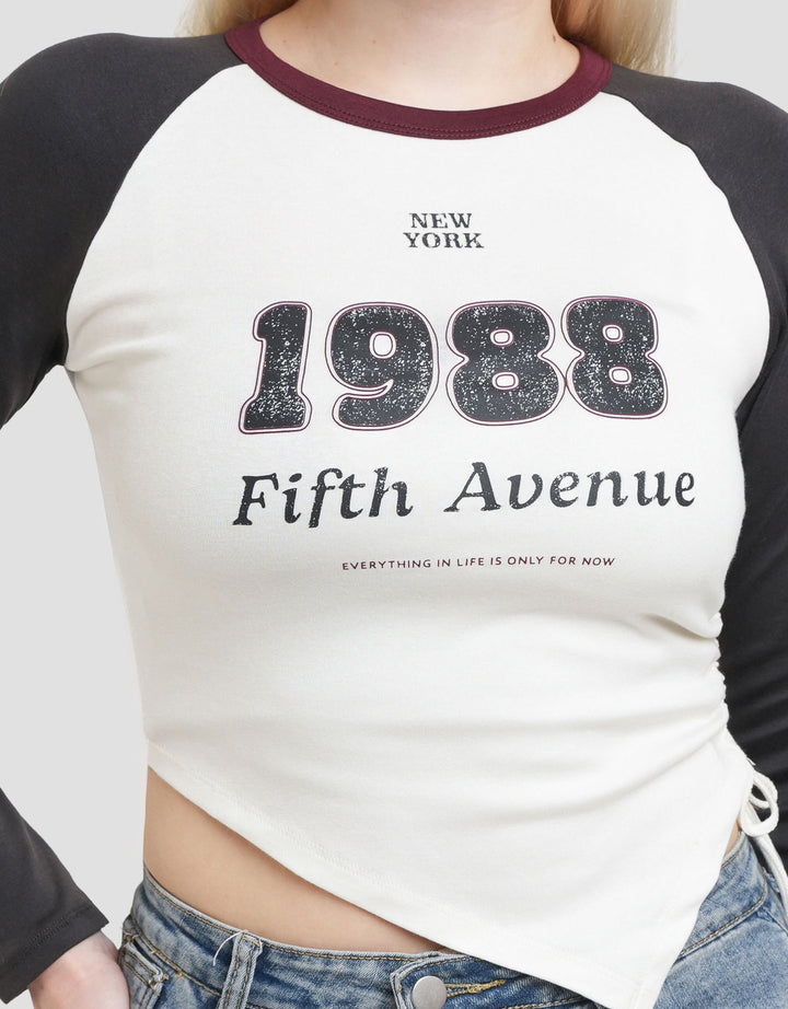 Nevada Spandex New York 1988 Kaos Wanita