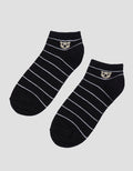 Nevada Ankle Bear Stripe Kaos Kaki Wanita
