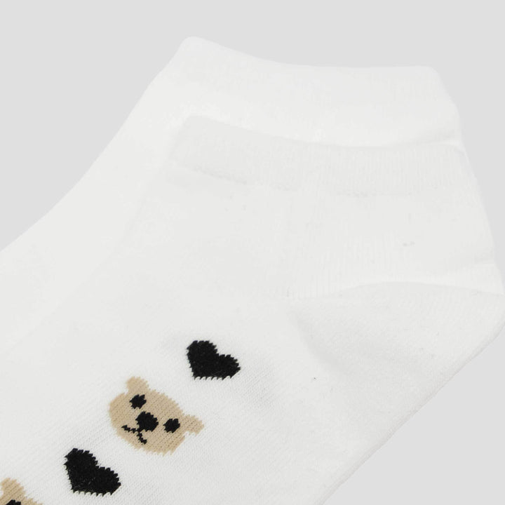 Nevada Ankle Bear Love Kaus Kaki Wanita