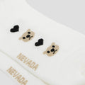 Nevada Ankle Bear Love Kaus Kaki Wanita