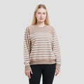 Nevada Raglan French Stripe Sweater Wanita