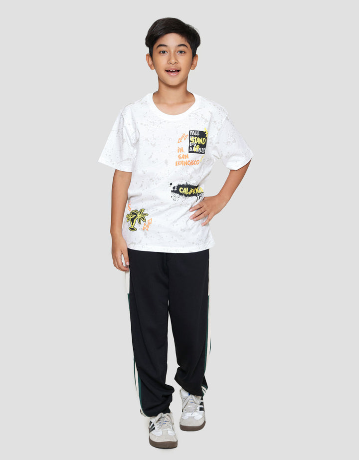 Nevada Full Print Tiedye California Kaos Anak Laki-laki