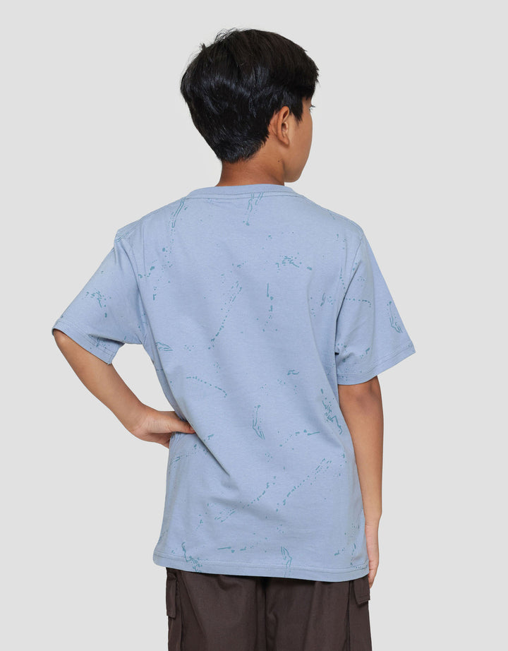 Nevada Full Print Tiedye Space Kaos Anak Laki-laki