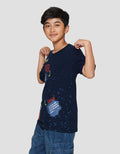Nevada Full Print Tiedye Wander Kaos Anak Laki-laki