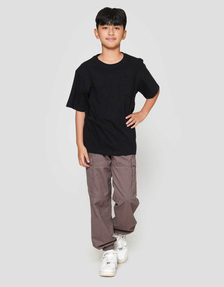 Nevada Solid With Pocket Jvpoc Kaos Anak Laki-laki