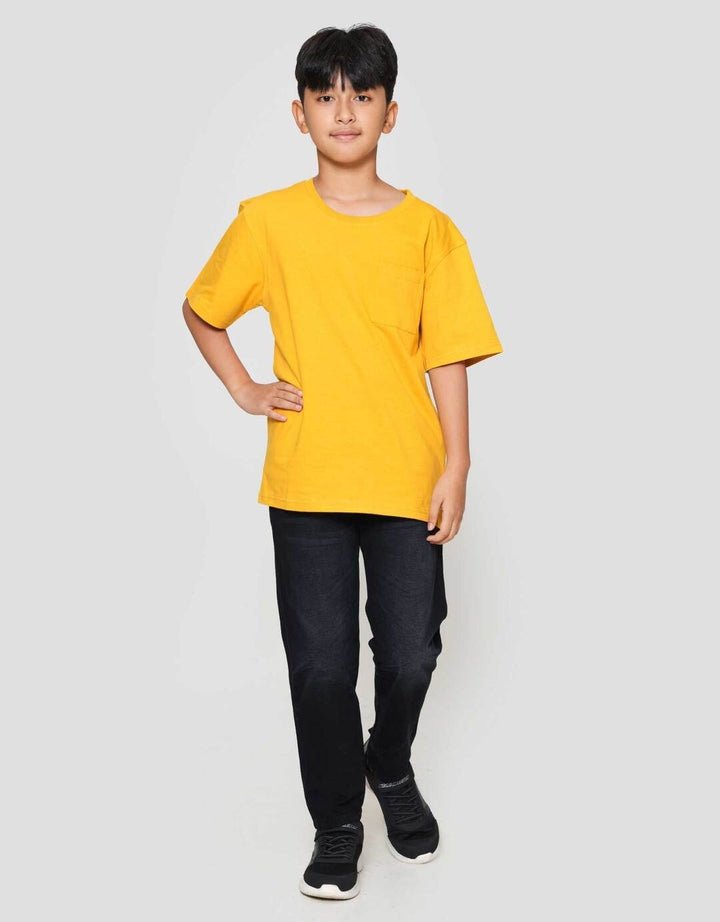 Nevada Solid With Pocket Jvpoc Kaos Anak Laki-laki