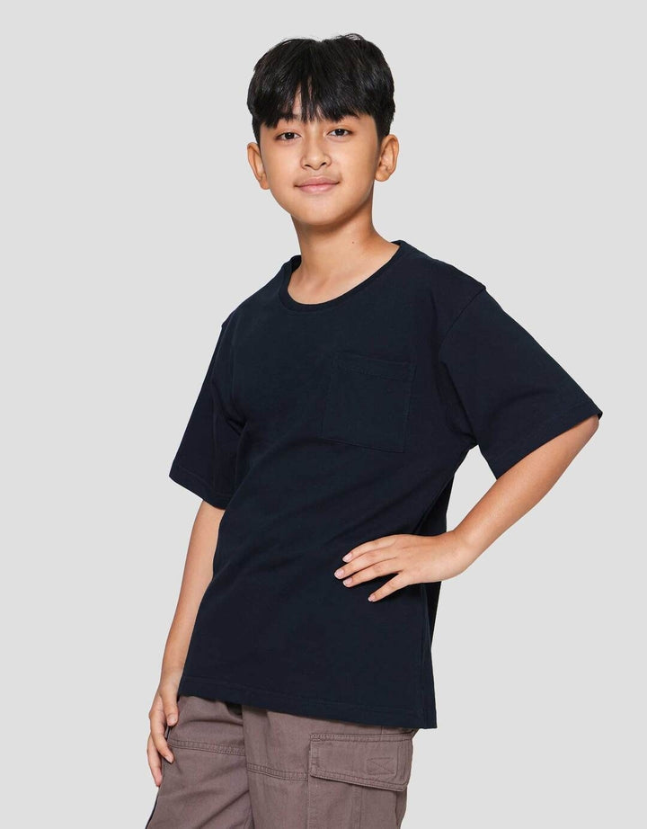 Nevada Solid With Pocket Jvpoc Kaos Anak Laki-laki