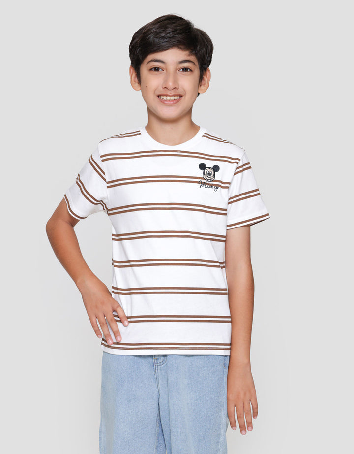 Disney Salur Mickey Head Kaos Anak Laki-laki