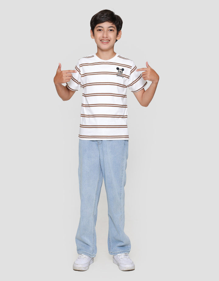 Disney Salur Mickey Head Kaos Anak Laki-laki