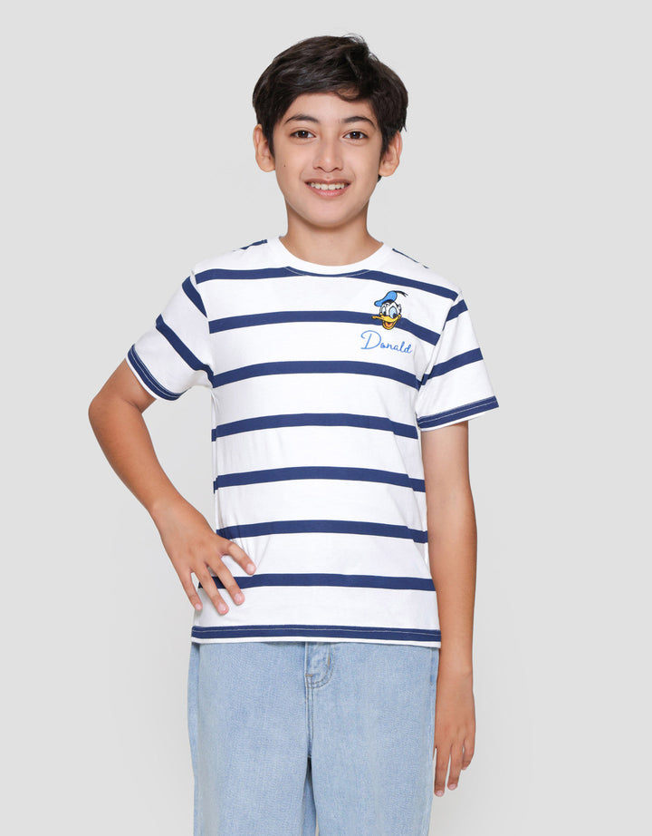 Disney Salur Donald Head Kaos Anak Laki-laki