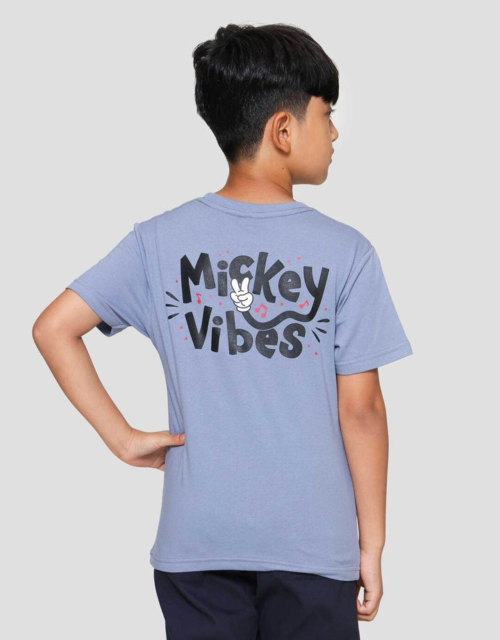 Disney Mickey Head Emboss Kaos Anak Laki-laki
