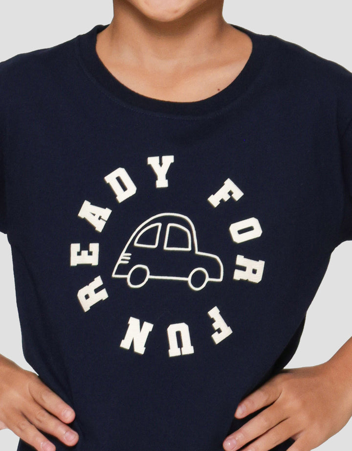 Little M Car Ready For Fun Pakaian Setelan Anak Laki-laki