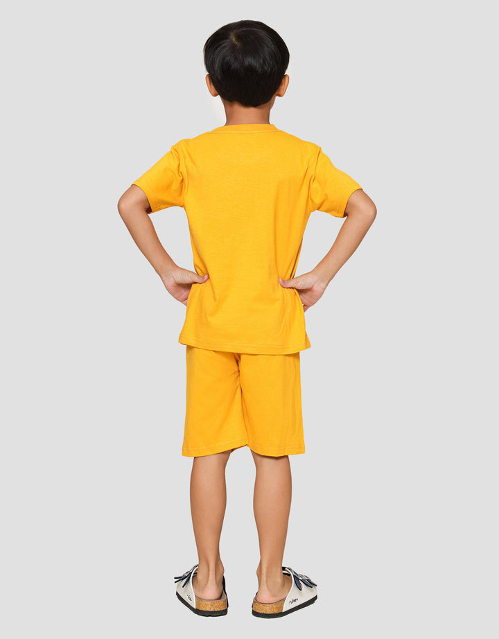 Little M Big Cat Funville Lion Pakaian Setelan Anak Laki-laki