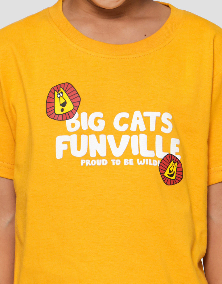 Little M Big Cat Funville Lion Pakaian Setelan Anak Laki-laki