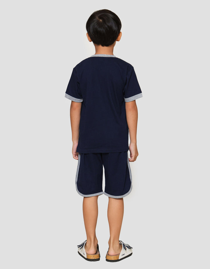 Little M List Lgn Cln Koala Pakaian Setelan Anak Laki-laki