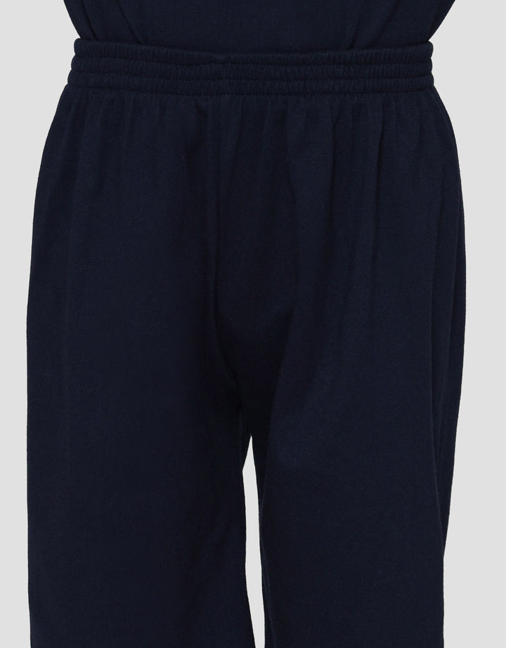 Little M Polos Dino Rhino Bordir Pakaian Setelan Anak Laki-laki