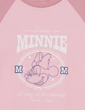 Disney Minnie Raglan Dress Anak Perempuan