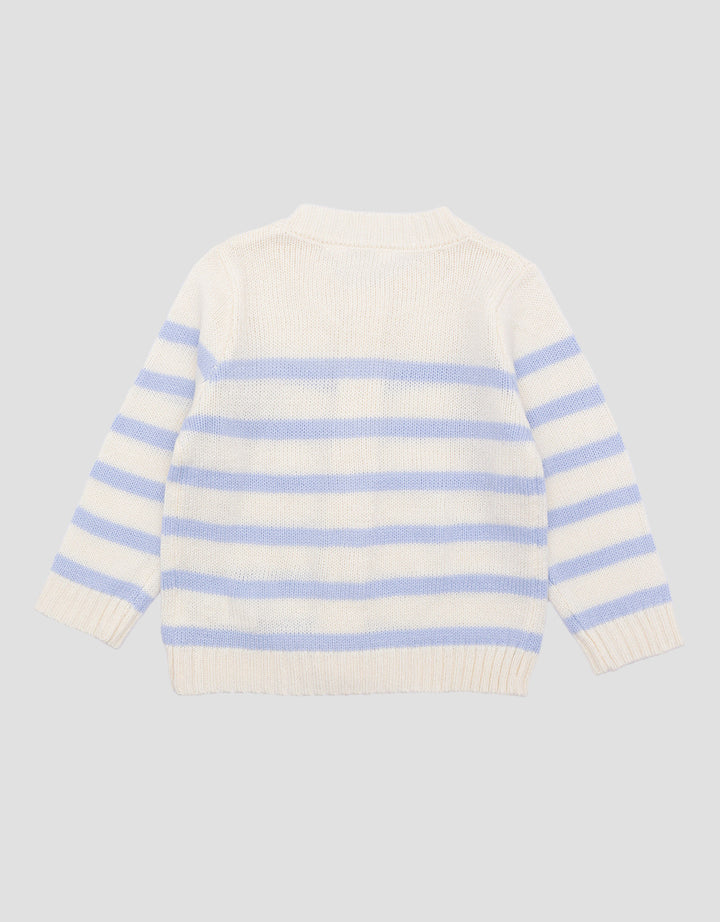 Little M Rajut Stripe Sweater Anak Bayi