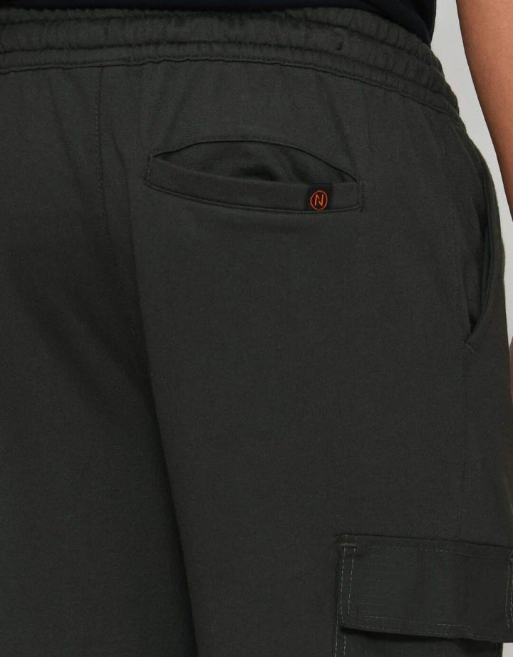 Nevada Loose Basic Cargo Ribstop Celana Panjang Pria