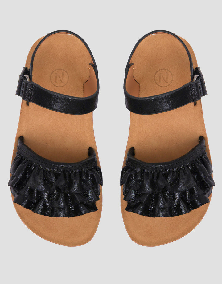 Nevada Sandal Slingback Ruffles Anak Perempuan