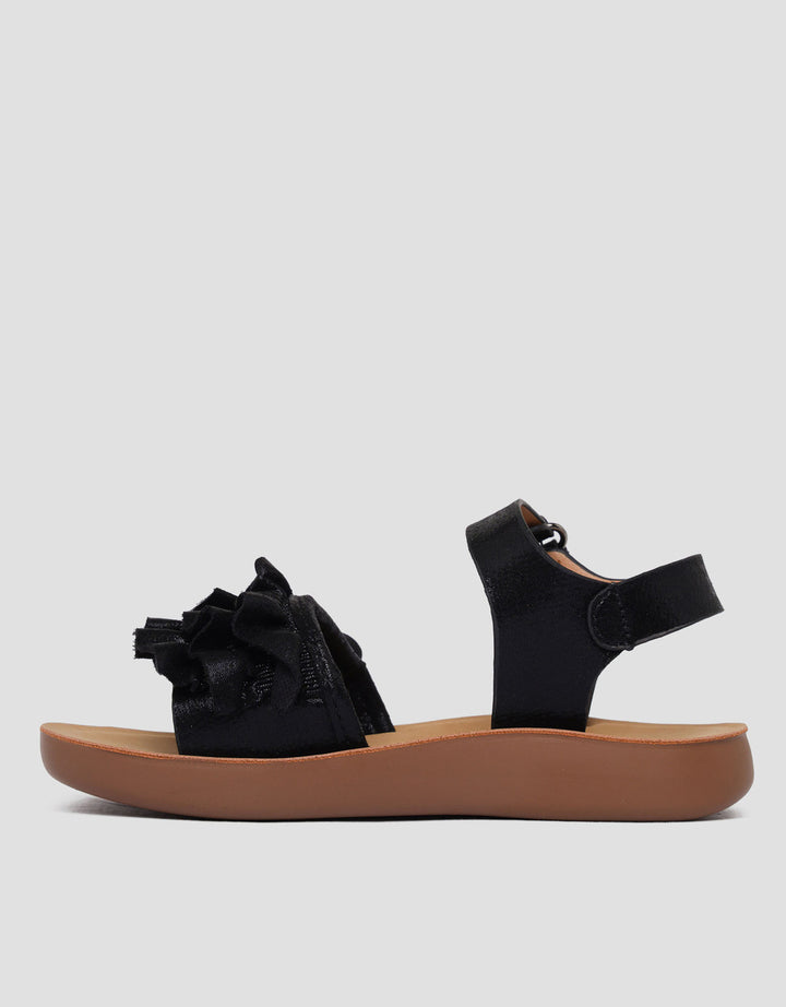 Nevada Sandal Slingback Ruffles Anak Perempuan
