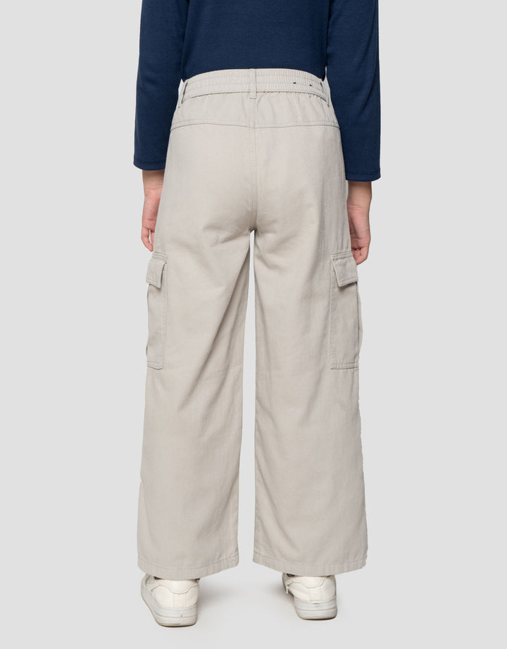 Nevada Tempel Celana Cargo Anak Perempuan