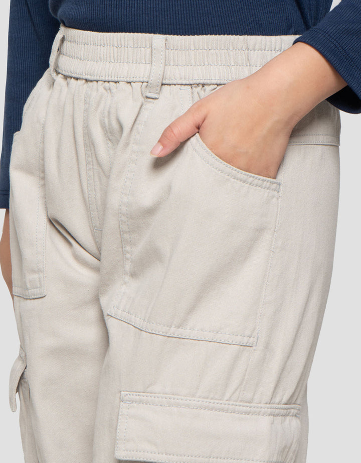 Nevada Tempel Celana Cargo Anak Perempuan