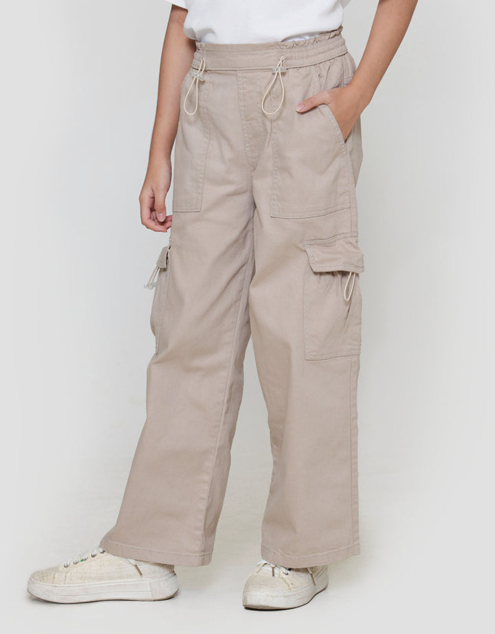 Nevada Stretch Cargo Celana Panjang Anak Perempuan