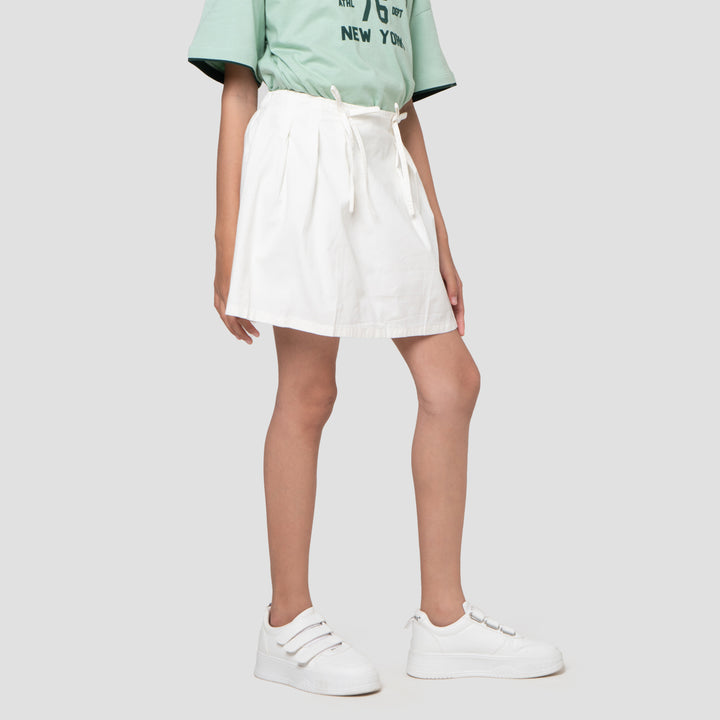 Nevada Lipit Full Aplikasi Pita Celana Rok Anak Perempuan