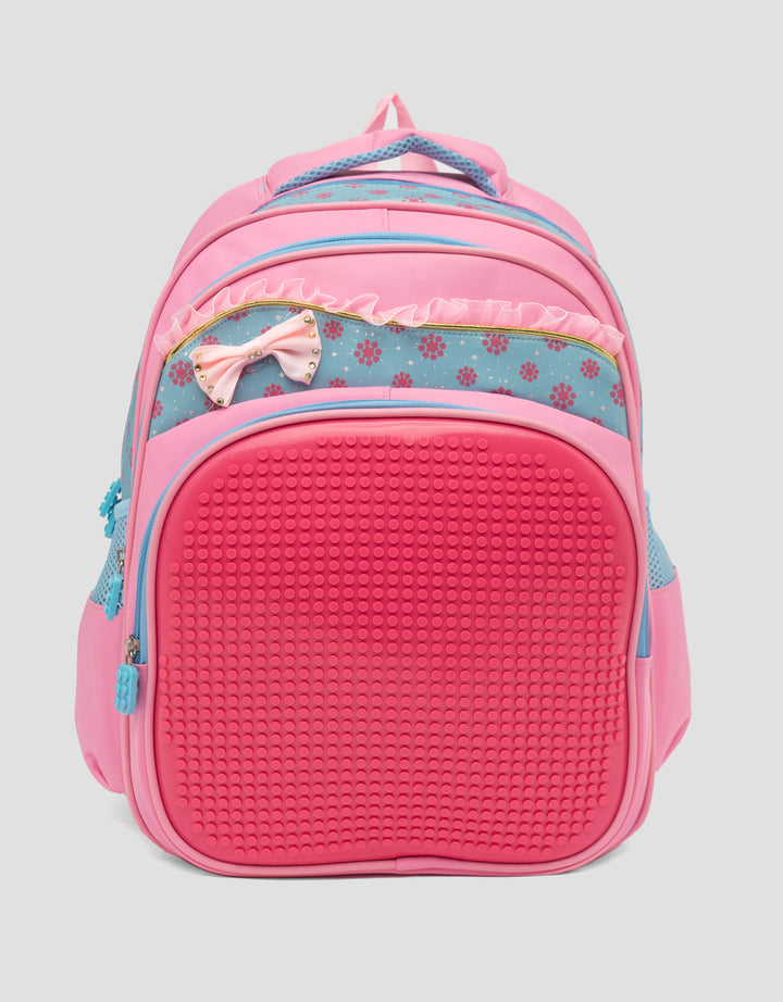 MxM Brick Detail Backpack Anak Perempuan