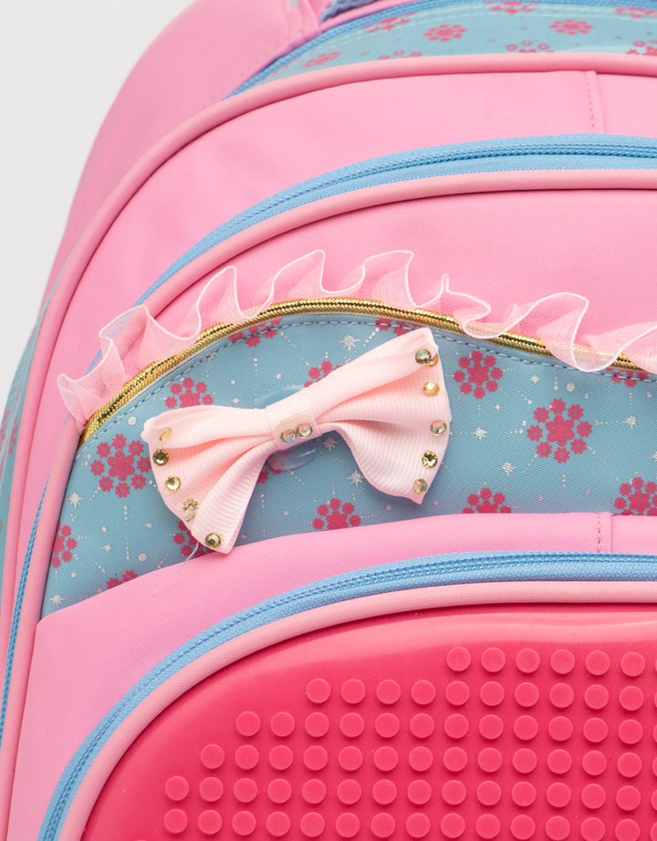 MxM Brick Detail Backpack Anak Perempuan