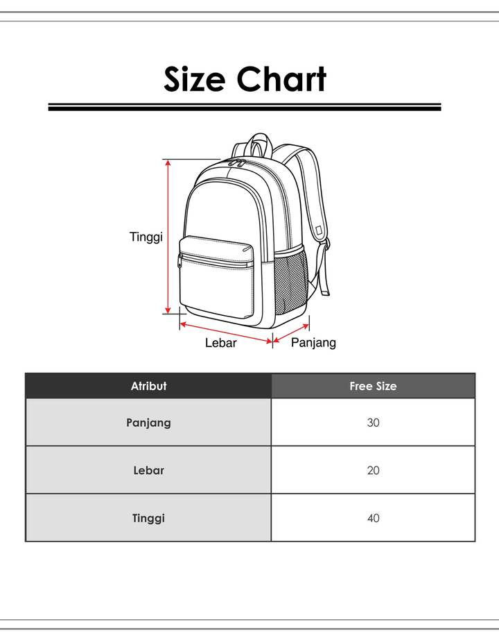 MXM OWL DETAIL BACKPACK ANAK PEREMPUAN