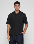 ZES Men Texture Etienne Kaos Polo Pria ETIENNE