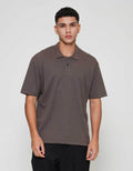 ZES Men Texture Etienne Kaos Polo Pria ETIENNE