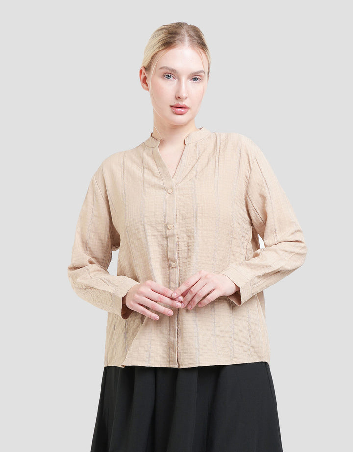 Connexion Melody Kerah Shanghai Blouse Wanita