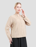 Connexion Melody Kerah Shanghai Blouse Wanita