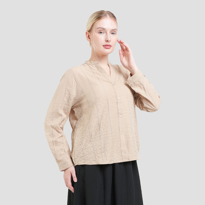 Connexion Melody Kerah Shanghai Blouse Wanita
